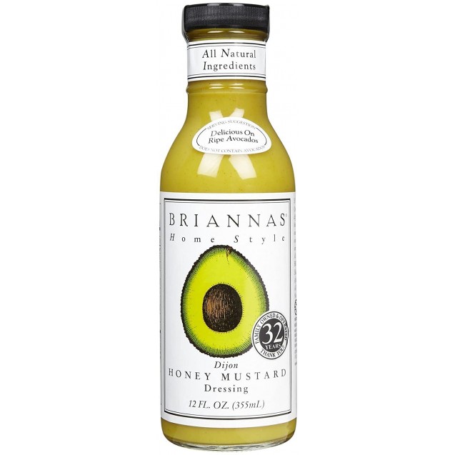 Brianna's Home Style Salad DressingHoney Mustard Dijon (6x12Oz)