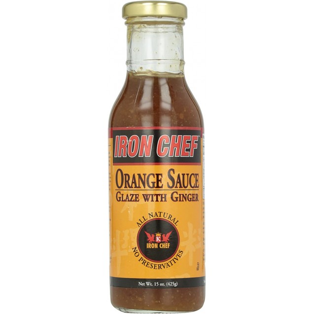 Iron Chef Orange Sauce Glaze with Ginger (6x14 Oz)