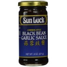 Sun Luck Blck Bn Garlic Sauce (1x8OZ )