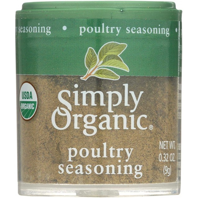 Simply Organic Mini Poultry Season Blend (6x.32 Oz)