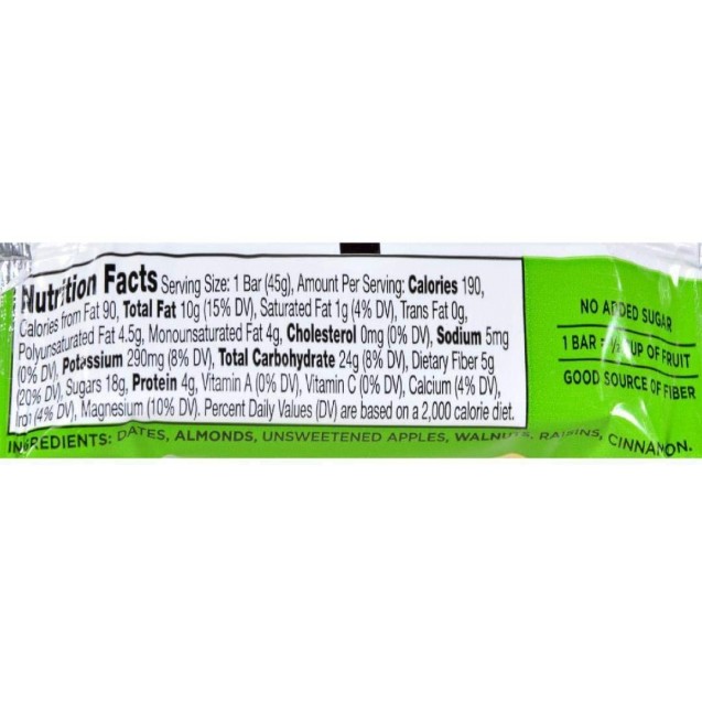 Larabar Apple Pie Nutritional Bar (16x1.6 Oz)