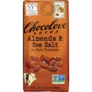 Chocolove Almonds & Sea Salt In Dark Chocolate (12x3.2Oz)