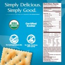 Back To Nature Organic Classic Saltine Crackers (6x7 OZ)