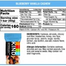 Kind BluBerry Van Cshw Bar (12x1.4OZ )
