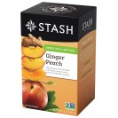 Stash Tea Ginger Peach Green Tea (6x18 Bag)