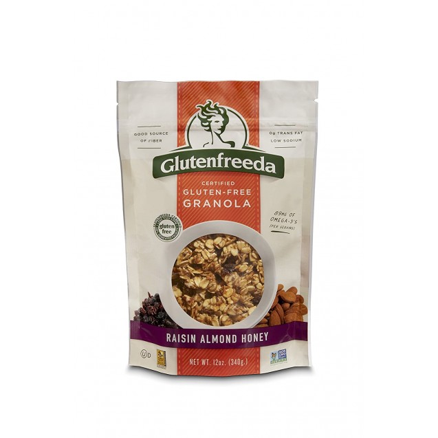 Glutenfreeda Honey Granola Raisin Almond (6x12 OZ)