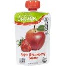 Santa Cruz Organic Apple Strawberry Sauce (6X4 Ct)